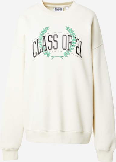 ABOUT YOU Limited Sweatshirt 'Karli' in de kleur Offwhite, Productweergave