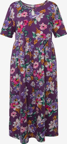 Ulla Popken Dress in Purple: front