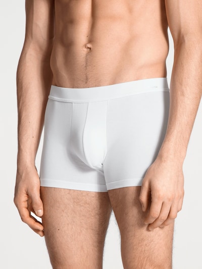 CALIDA Boxershorts 'Cotton Code' in L in de kleur Wit, Productweergave