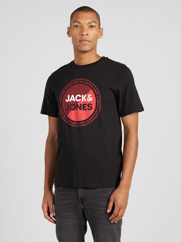 JACK & JONES T-shirt 'LOYD' i svart: framsida