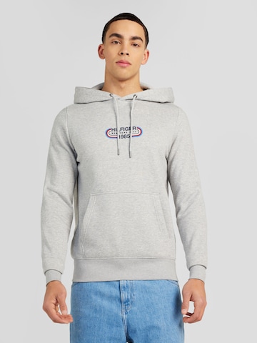 TOMMY HILFIGER Tréning póló - szürke: elől