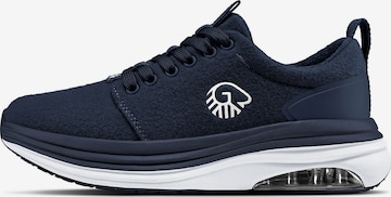 Baskets basses GIESSWEIN en bleu : devant