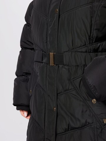 River Island Plus Winter Coat in Black