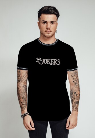 The Jokers T-Shirt Basic T-Shirt in Schwarz: predná strana