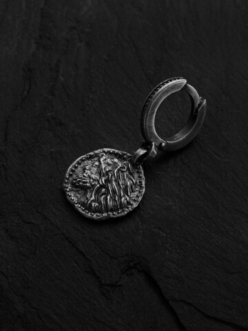 REYTEL Earring 'ANTIC NUMMUM. POWER IS LIMITLESS' in Silver