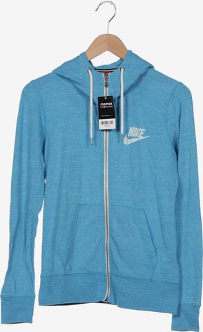 NIKE Kapuzenpullover M in Blau: predná strana