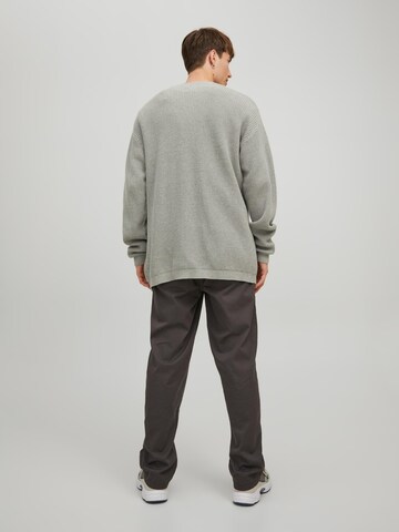 JACK & JONES Knit Cardigan 'Rob' in Grey