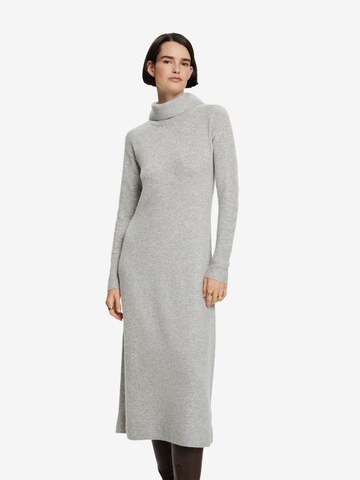 ESPRIT Strickkleid in Grau: predná strana