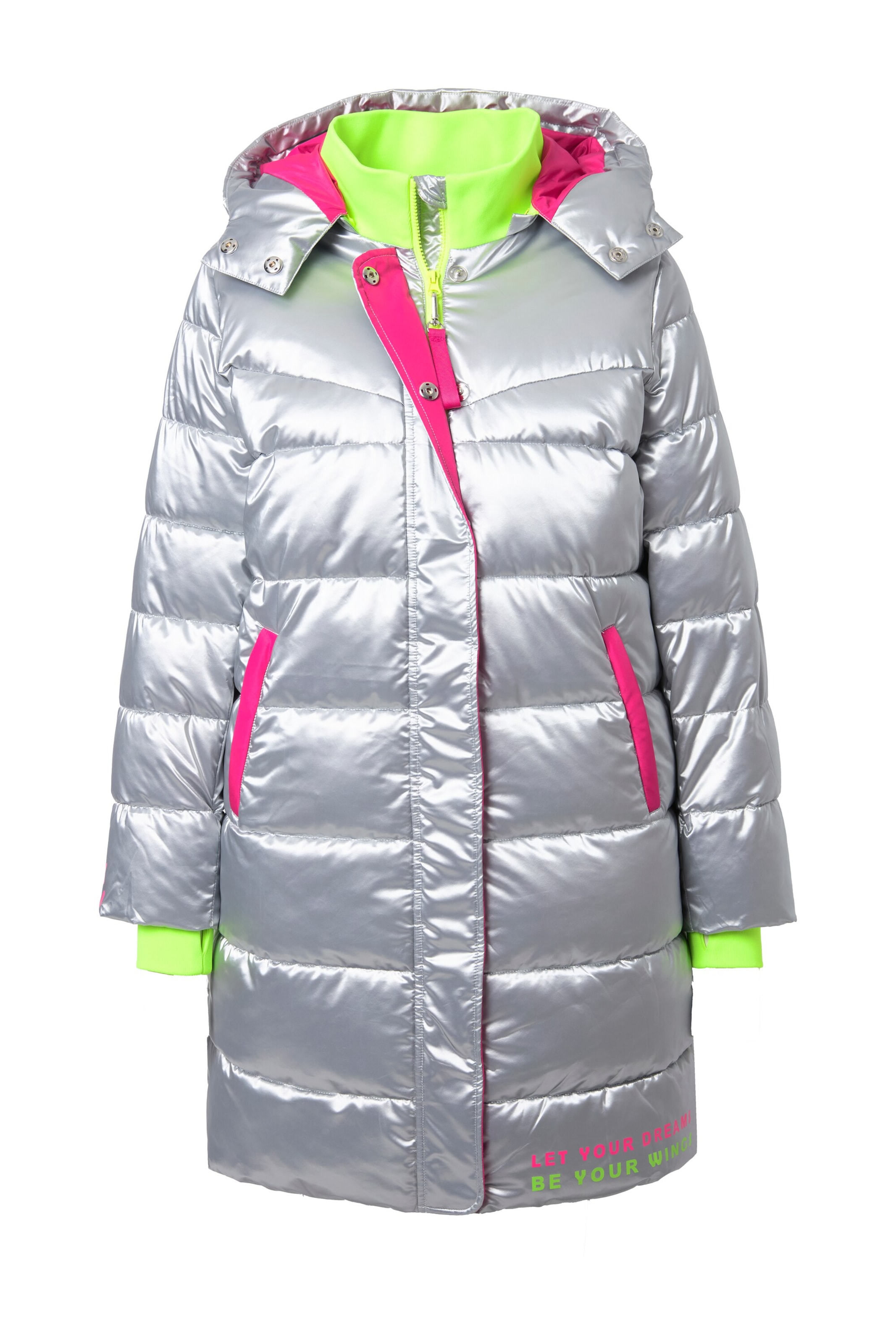 Angel of Style Between-season jacket in Silver: front