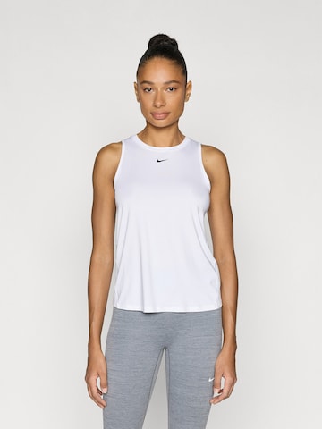 NIKE Sports top 'ONE CLASSIC' in White: front
