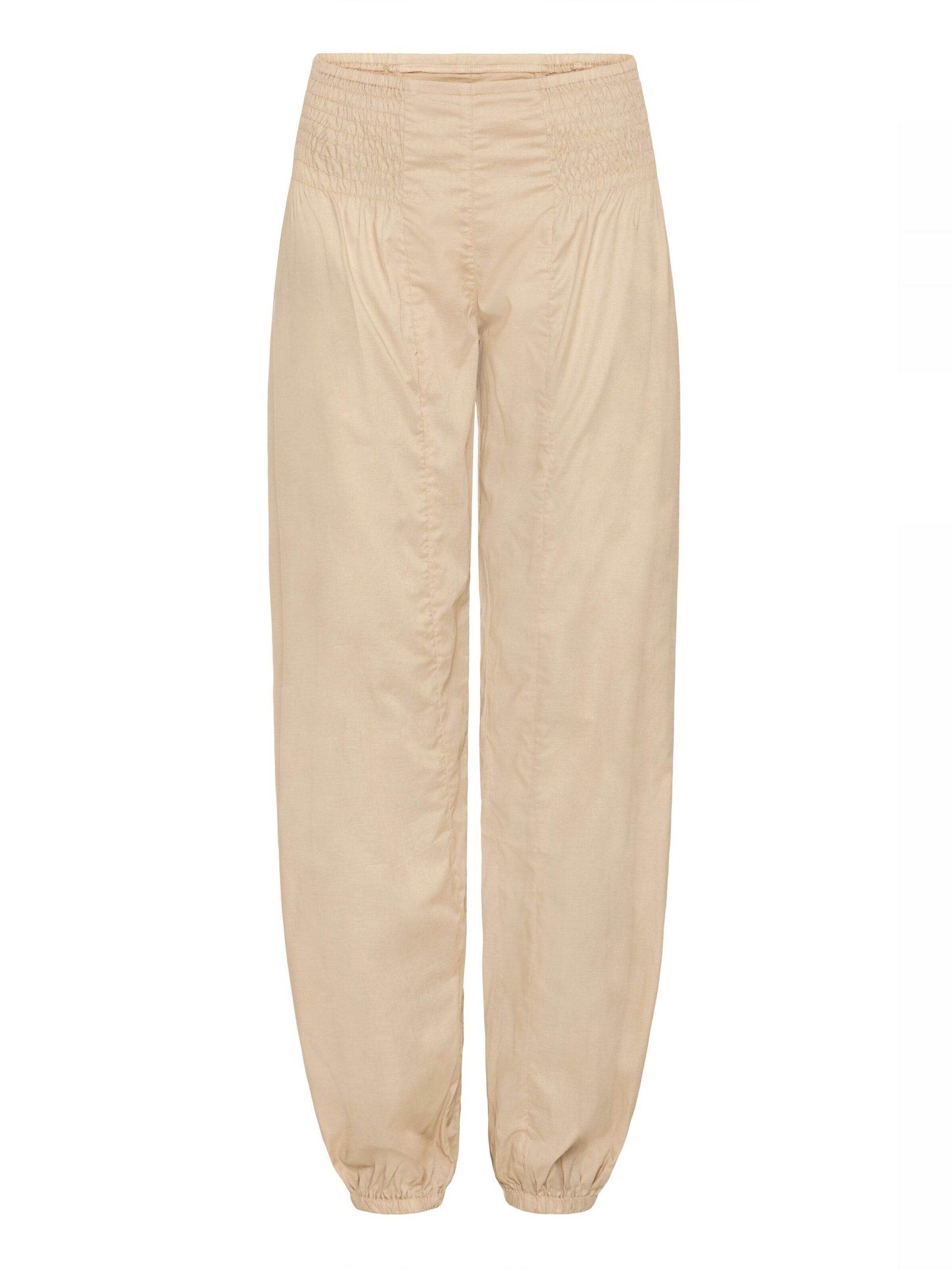 PULZ Jeans Tapered Sweathose PZJill in Braun ABOUT YOU