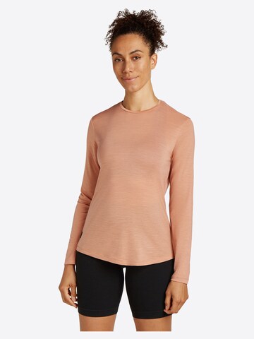 ICEBREAKER Shirt 'W Mer 125 Cool-Lite Sphere III LS Tee' in Green