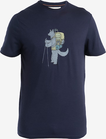 T-Shirt fonctionnel '150 Tech Lite III' ICEBREAKER en bleu : devant