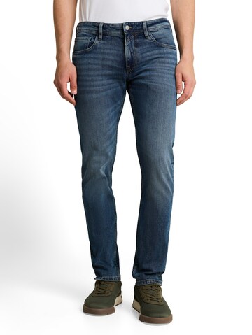 Coupe slim Jean 'PIERS' TOM TAILOR DENIM en bleu : devant