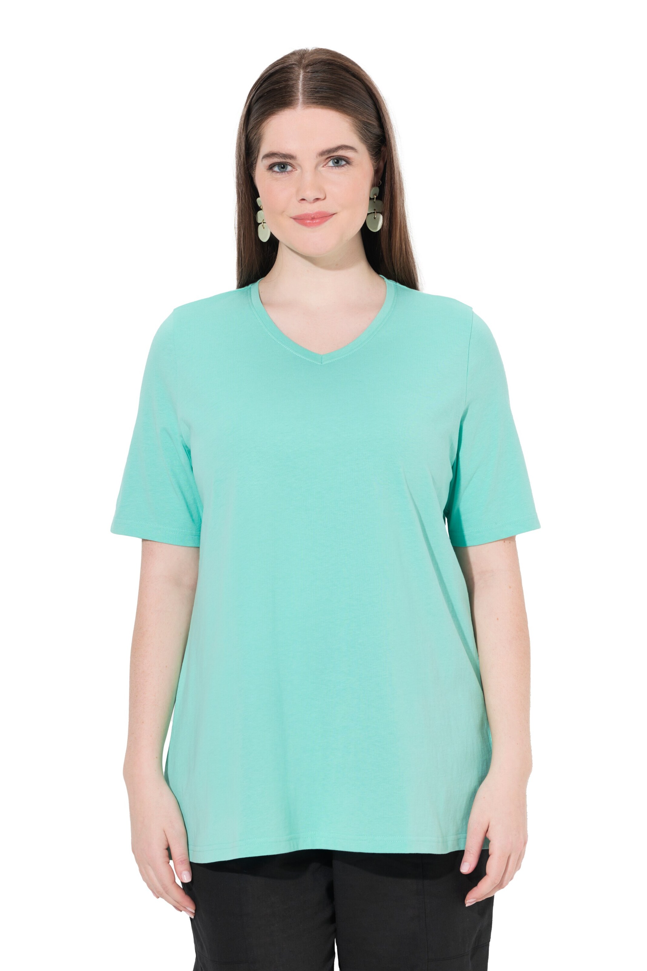 Ulla Popken Shirt in Green: front