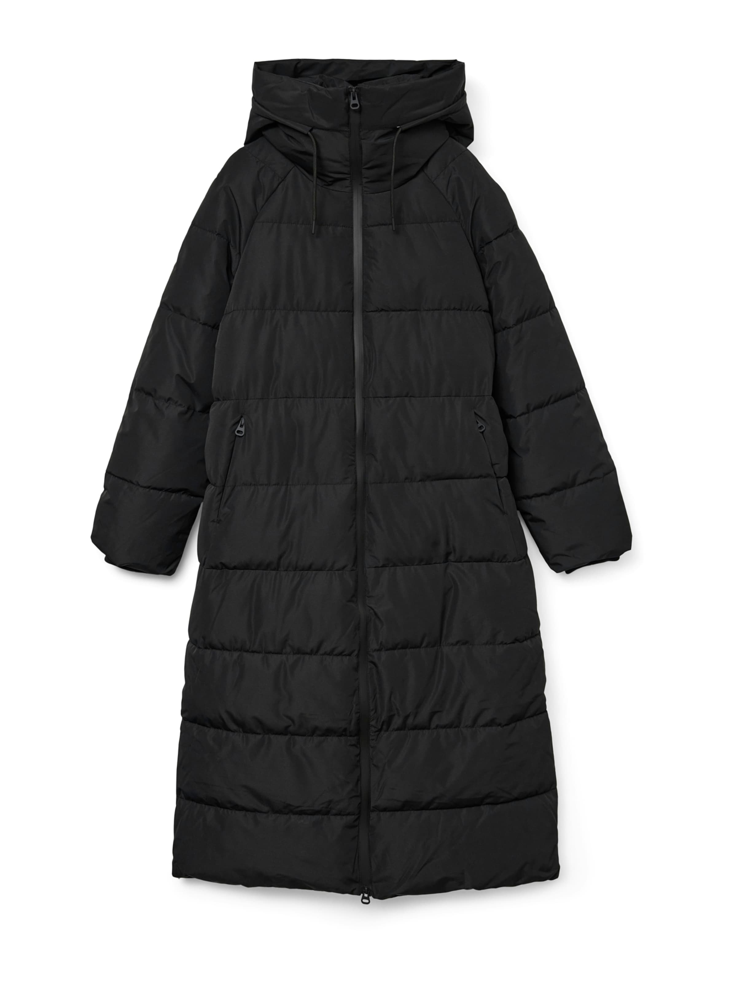 VERO MODA Zimný kabát 'ELANOR LAURIE' - Čierna: predná strana