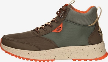 HEY DUDE Sneaker high 'Tahoe Nylon' in Grün: Vorderseite