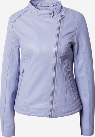 Maze Between-Season Jacket in Purple: front