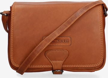 Borsa a tracolla di HILL BURRY in marrone: frontale