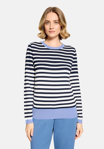 Pull-over Betty Barclay en bleu : devant