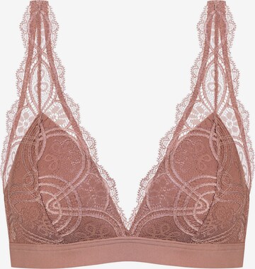 Triangle Soutien-gorge 'Poetry Fame' Mey en beige : devant