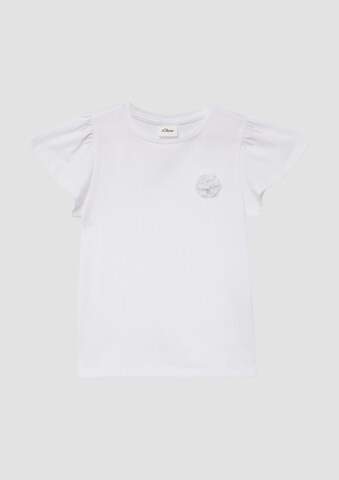 s.Oliver T-Shirt in Weiß