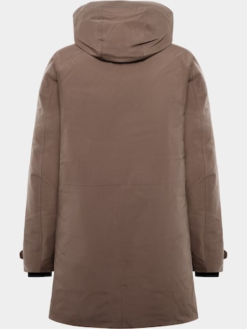 Didriksons Winter Jacket 'Hektor' in Brown