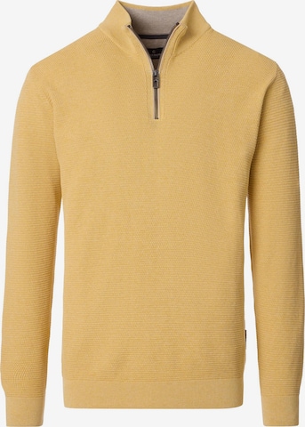 CASAMODA Sweatshirt 'Basic' in Gelb: Vorderseite