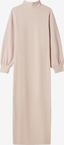 Robe Bershka en beige : devant