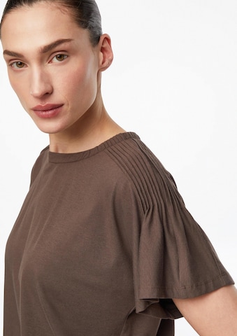 T-shirt COMMA en marron