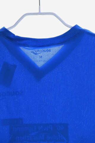 saucony T-Shirt M in Blau