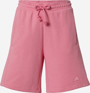 ADIDAS SPORTSWEAR Loosefit Sportshorts 'All Szn' in Pink: predná strana