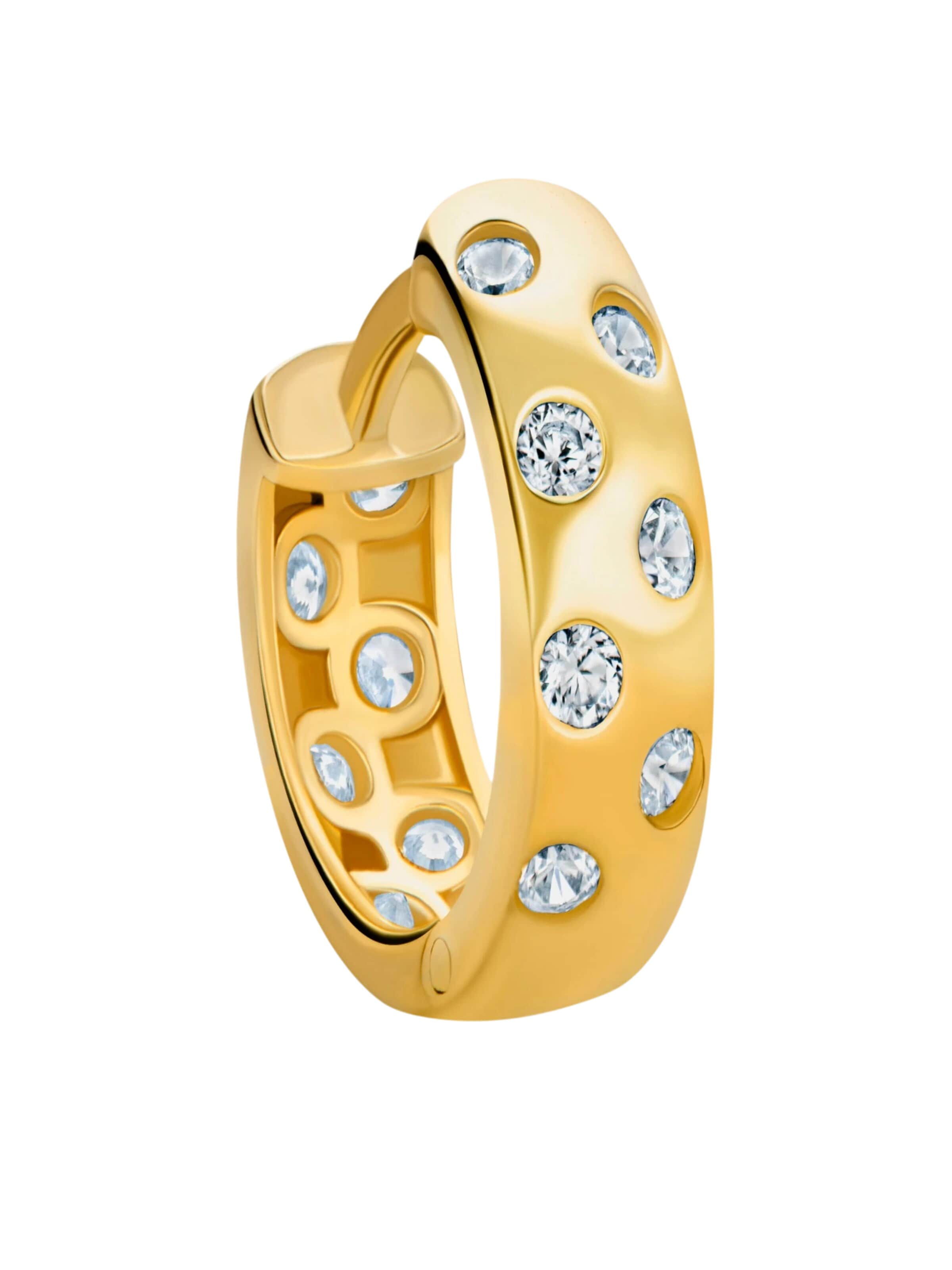 Orecchini 'Ohrringe aus 585 Gelbgold' di DIAMANT LETERNEL in oro: frontale