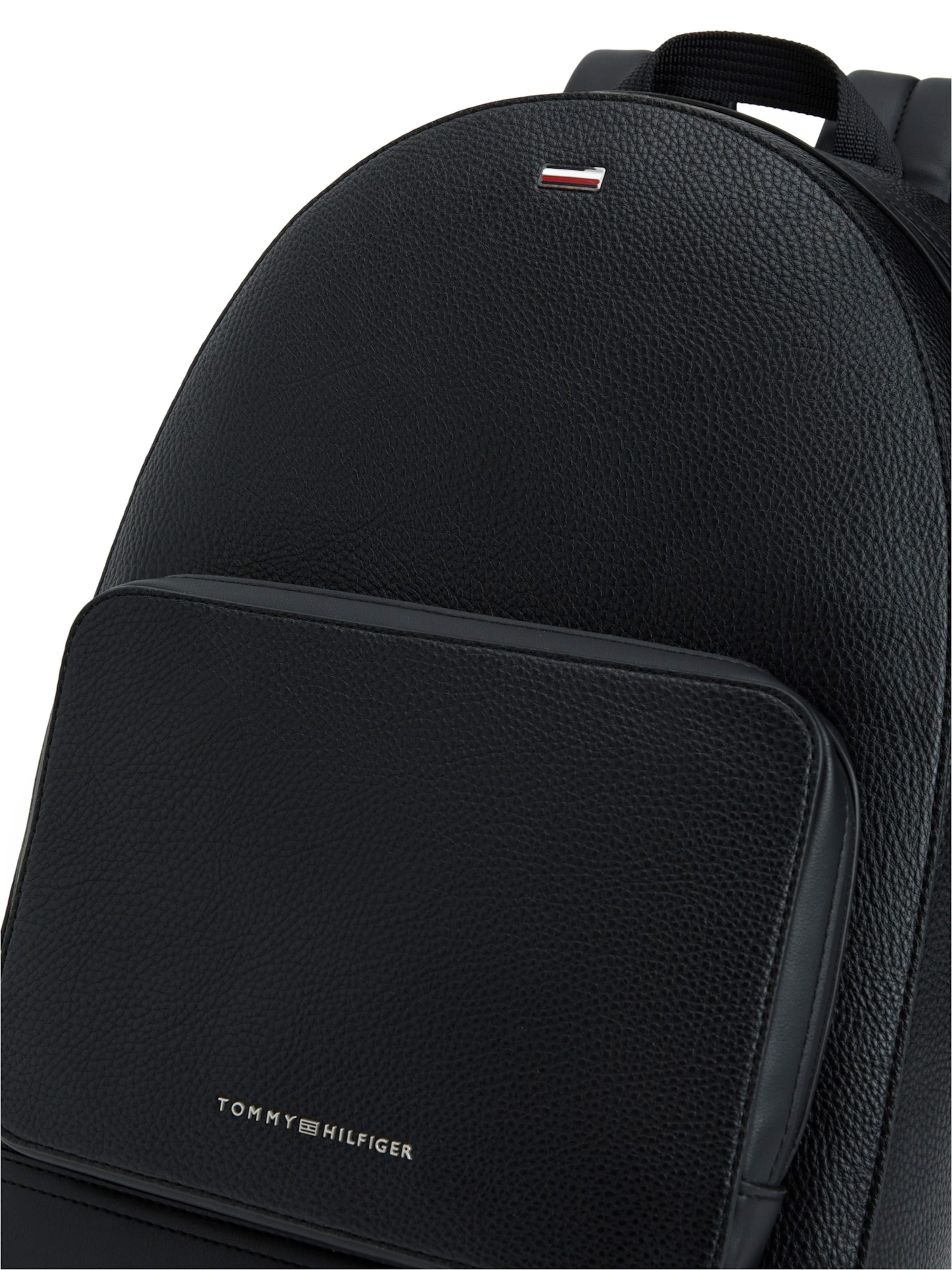 TOMMY HILFIGER Seljakott 'CENTRAL', värv must
