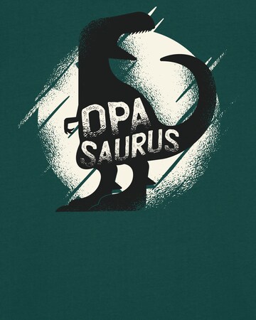 Watapparel Shirt ' Opasaurus ' in Groen