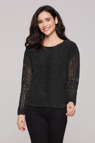 Soccx Sweater in Black: front