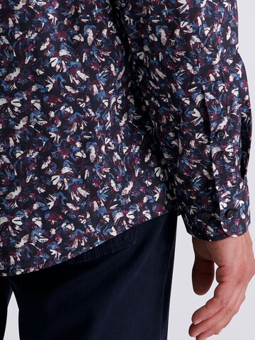 PIERRE CARDIN Regular fit Overhemd 'Kent' in Blauw