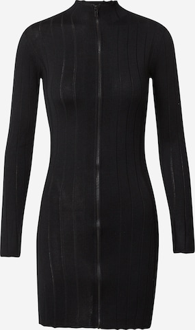 Misspap Knitted dress in Black: front