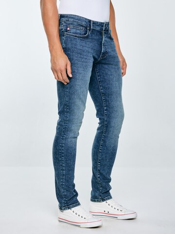 BIG STAR Tapered Jeans 'TERRY' in Blauw
