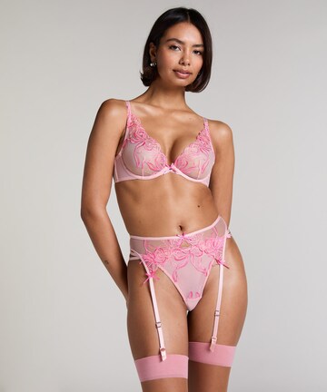 Hunkemöller Strumpfhalter in Pink: Vorderseite