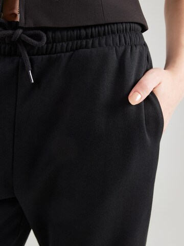 Monki Tapered Trousers in Black