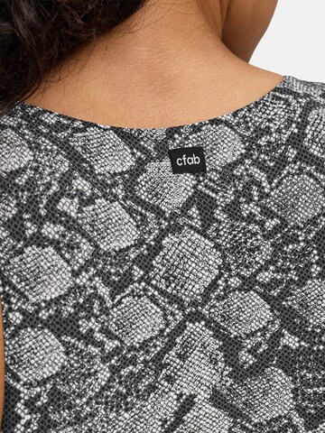 Body modelant 'Crew Neck Bodysuit String' cfab (formerly creamy fabrics) en gris