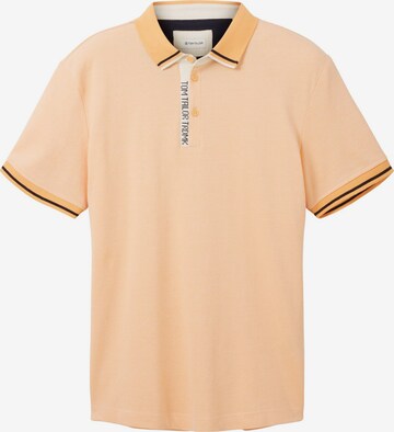 T-Shirt TOM TAILOR en orange : devant