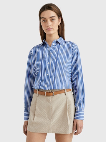 TOMMY HILFIGER Bluse in Blau: predná strana