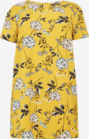 ONLY Carmakoma Dress 'LUXMIE' in Yellow: front