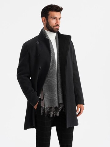 Ombre Mantel in Schwarz