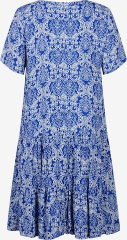 Robe d’été 'BELLA' Zizzi en bleu