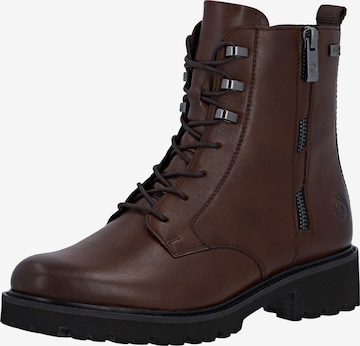 REMONTE Schnürstiefelette in Braun: Vorderseite