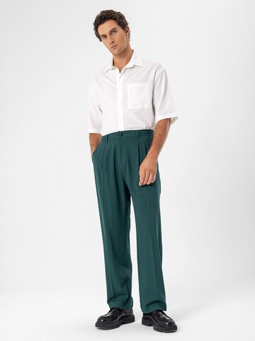 Effilé Pantalon Antioch en bleu