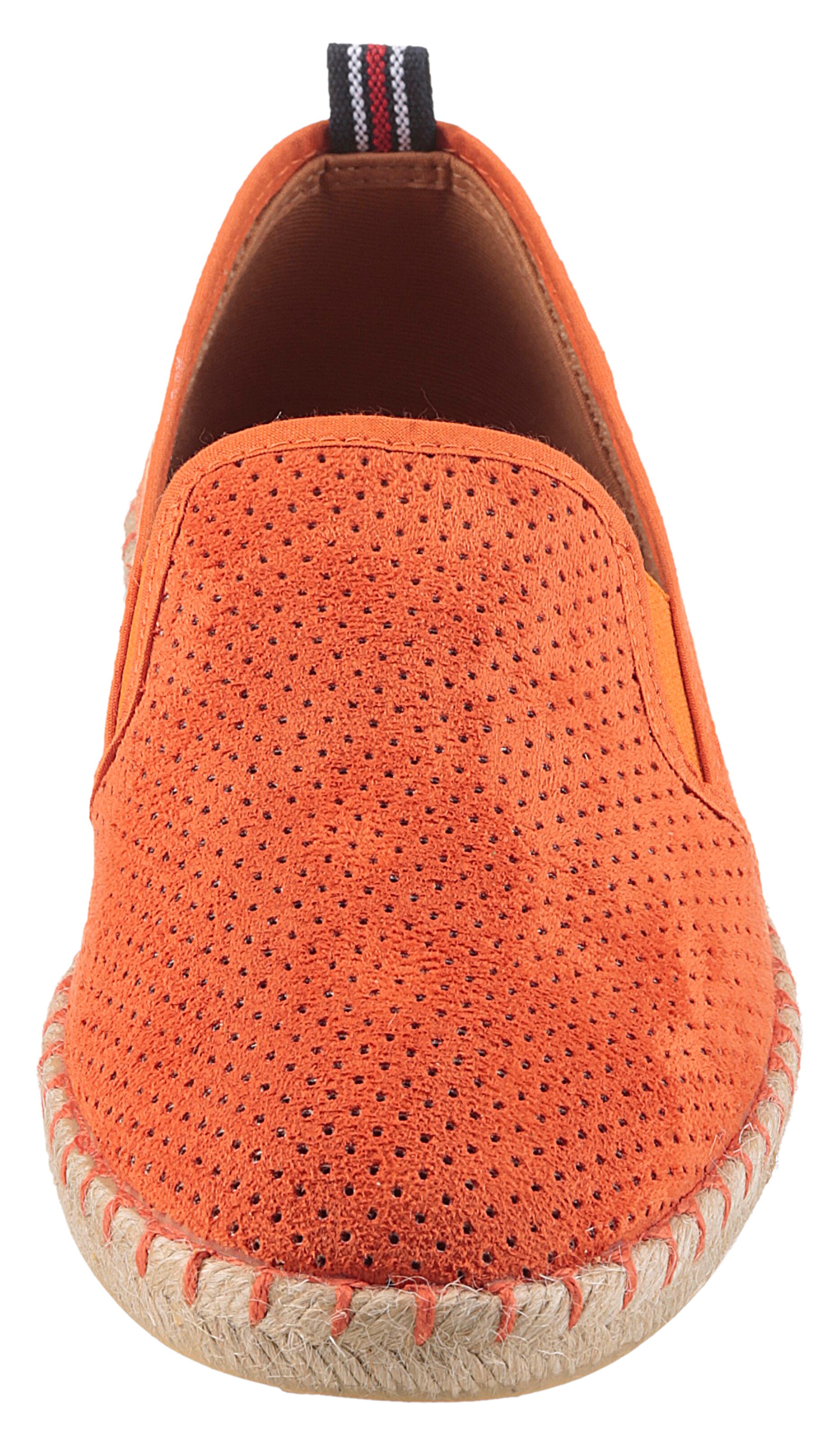 VERBENAS Espadrilles 'Tom Pacific' in Orange